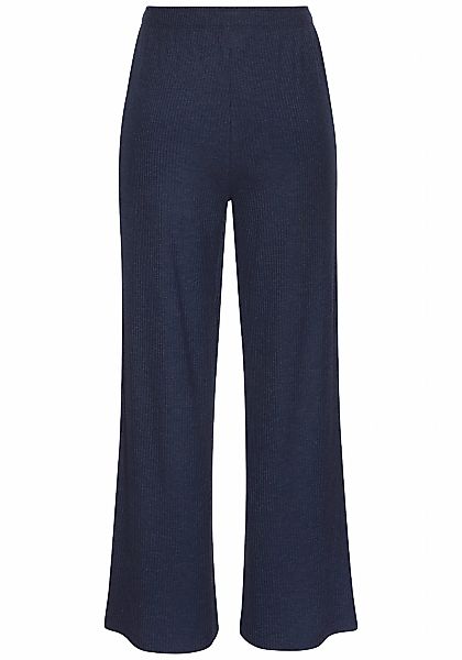 s.Oliver Pyjamahose, Aus weicher Rippqualität günstig online kaufen