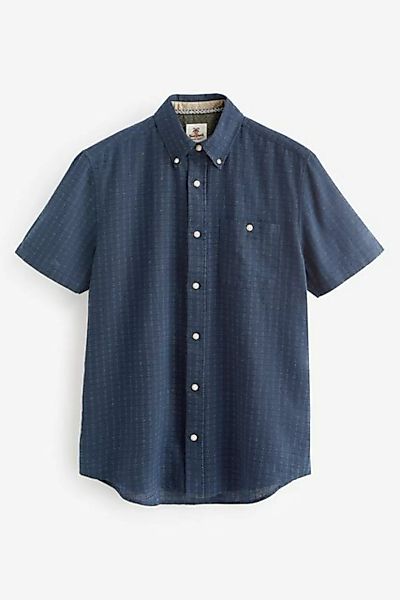 Next Kurzarmshirt Strukturiertes, kurzärmeliges Hemd (1-tlg) günstig online kaufen