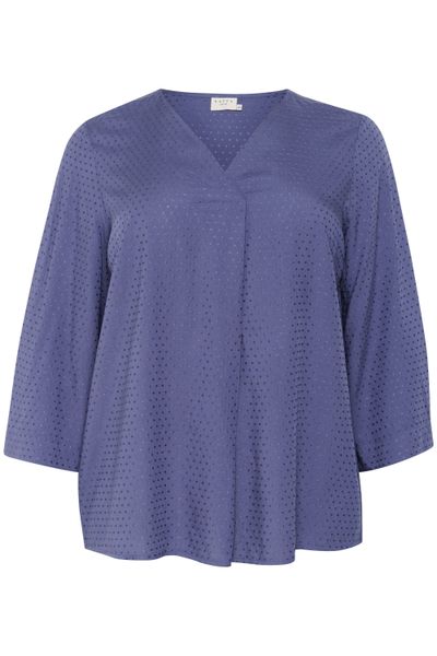 KAFFE Curve Langarmbluse Langarm-Bluse KCelse Große günstig online kaufen