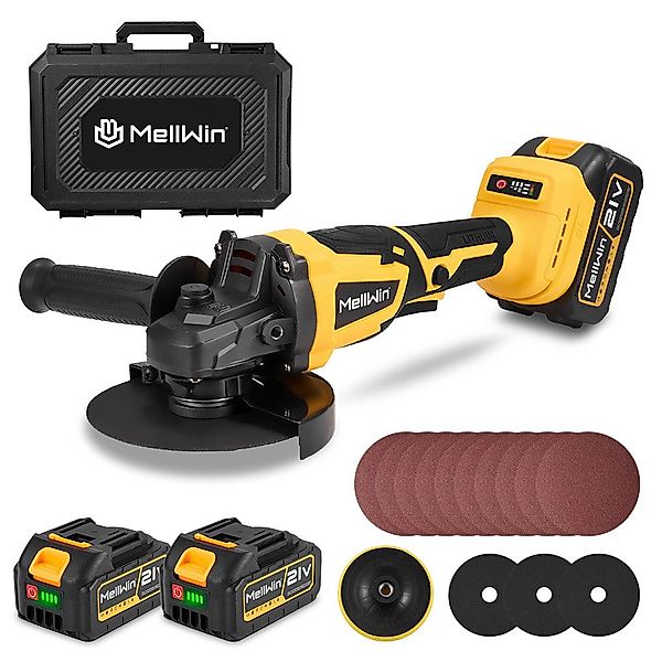 ONEVAN Akku-Winkelschleifer 125mm Bürstenlos, 12000 U/min günstig online kaufen