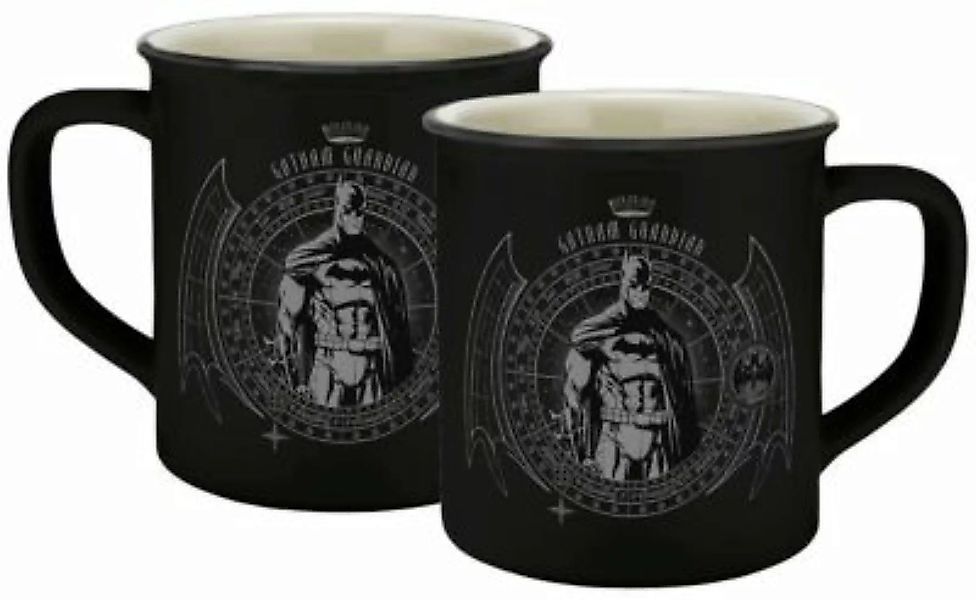 Geda Labels Tasse Batman Gotham Guardian Emaille-Optik 400ml Tassen bunt günstig online kaufen