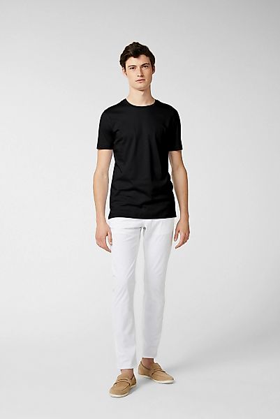 Rundhals Jersey T-Shirt Slim Fit günstig online kaufen