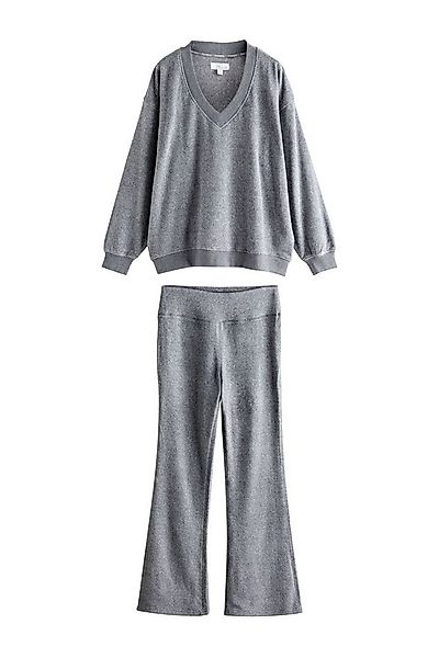 Next Langarmshirt & Hose Fleece-Tunika und Jogginghose, Set (2-tlg) günstig online kaufen