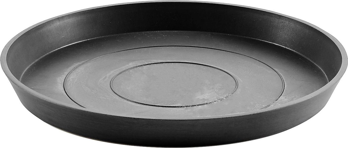 ECOPOTS Blumentopfuntersetzer ROUND SAUCER Dark Grey, günstig online kaufen