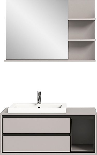 INOSIGN Badmöbel-Set »Skygge, 2 teilig, inkl. Mineralguss-Waschbecken, best günstig online kaufen