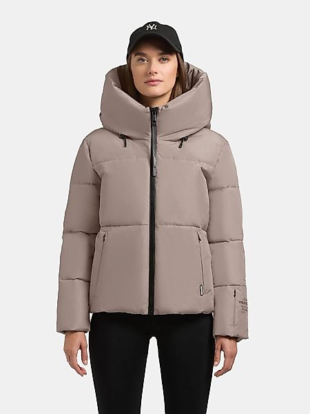 khujo Outdoorjacke "Audrey Matt", mit Kapuze, Warme Winterjacke mit verstel günstig online kaufen