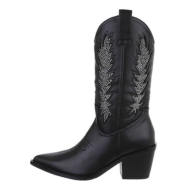Ital-Design Damen Cowboyboots Western Westernstiefel (84989777) günstig online kaufen