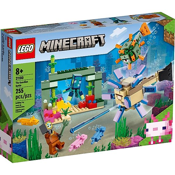 LEGO® 21180 Minecraft® Das Wächterduell Konstruktionsspielsteine günstig online kaufen