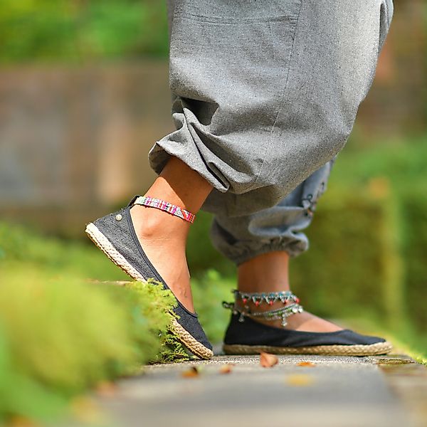 virblatt Espadrilles Damen, Hanf, Freizeitschuhe Sommerschuhe günstig online kaufen