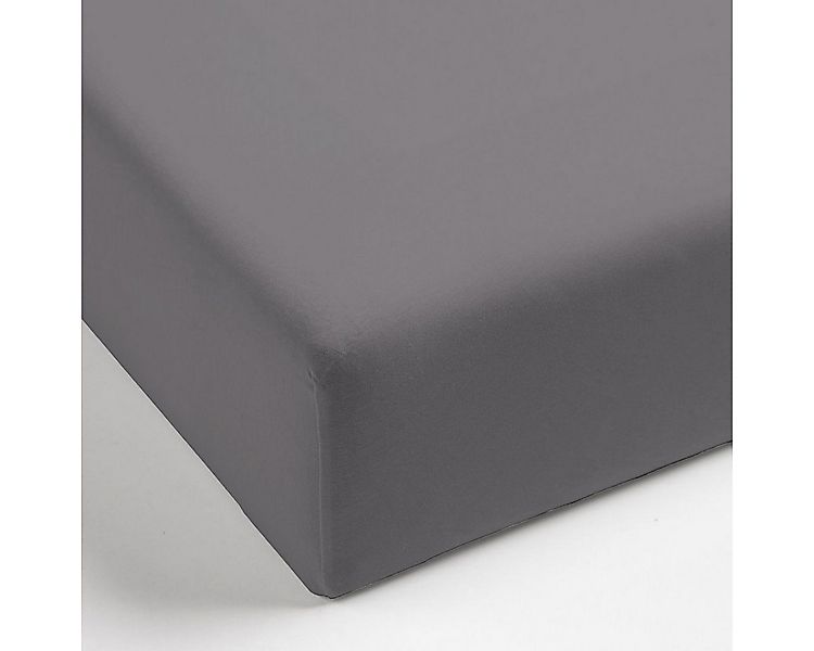 mistral home Spannbettlaken Spannbettlaken Mistral Home Perkal Uni Bettlake günstig online kaufen