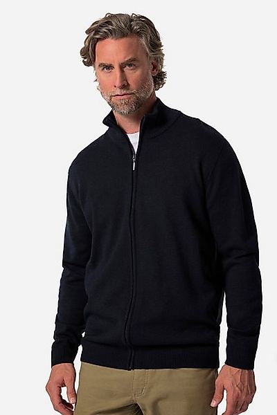 Boston Park Poloshirt Boston Park Strickjacke Langarm Stehkragen günstig online kaufen