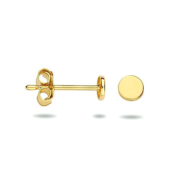 NICEANDnoble Paar Ohrstecker 585er Gelbgold Ohrstecker günstig online kaufen