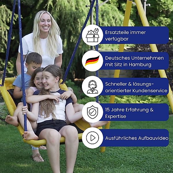 Zero Gravity Schaukelgestell TÜV-geprüfte Kinderschaukel, bequeme günstig online kaufen
