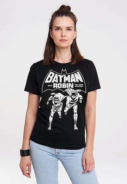 LOGOSHIRT T-Shirt "Batman & Robin - Teen Wonder", mit trendigem Superhelden günstig online kaufen