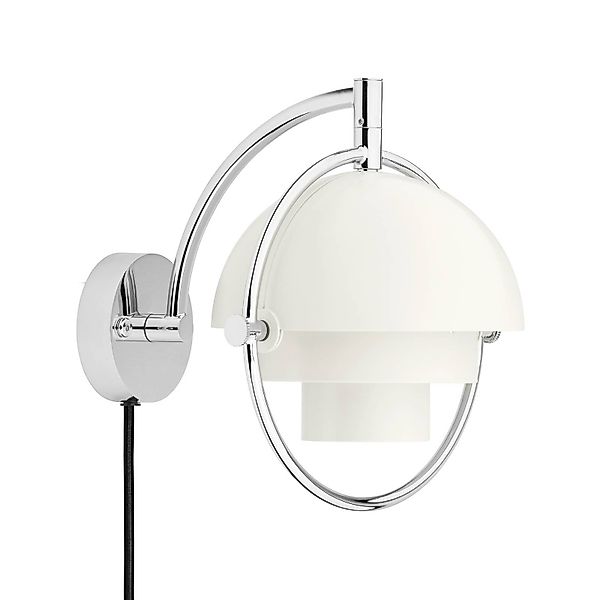 GUBI Wandleuchte Multi-Lite, weiß, Metall, G9 günstig online kaufen