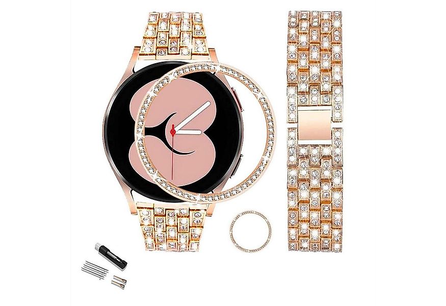 KINSI Smartwatch-Armband Armband, diamantenes Uhrenarmband, Uhrenring, für günstig online kaufen