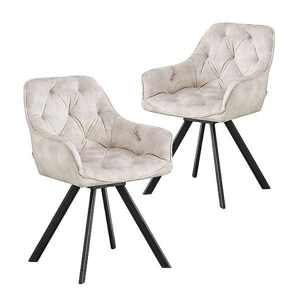 B&D home 4-Fußstuhl DIETER (2er Set, günstig online kaufen