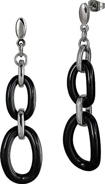 Amello Paar Ohrhänger Amello Ohrringe Edelstahl Keramik (Ohrhänger), Damen günstig online kaufen