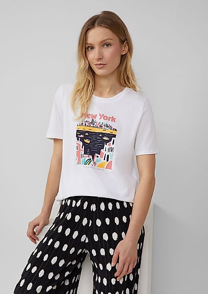 s.Oliver Kurzarmshirt T-Shirt günstig online kaufen