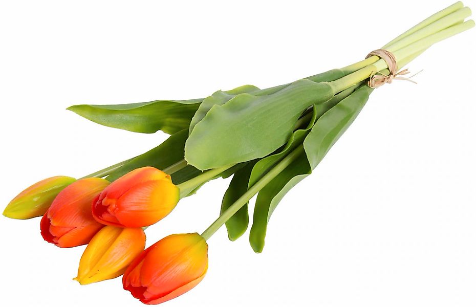 Kunstblume Tulpenbündel Holland real Touch Tulpe, günstig online kaufen