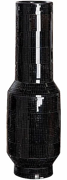 GILDE Bodenvase »Bodenvase Black Disco schwarz H. 51 cm«, (1 St.) günstig online kaufen