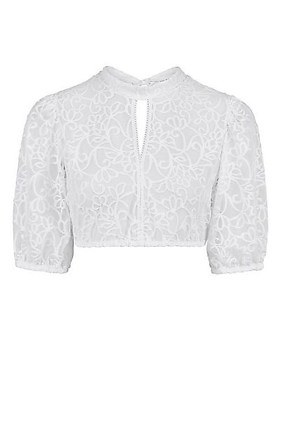 Nina Von C. Dirndlbluse Dirndl-Bluse Simone, halbarm - weiss günstig online kaufen