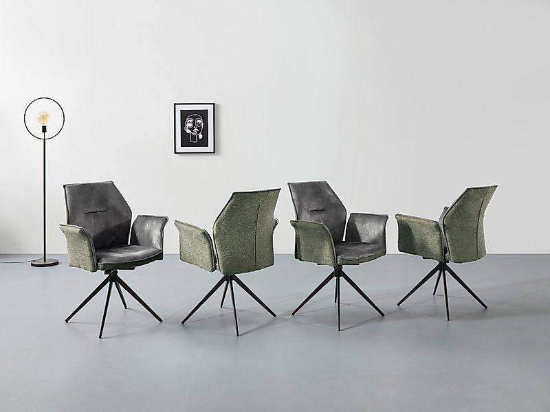 HELA Esszimmersessel SUSANNE (Set), Esszimmerstuhl, Drehstuhl, 1 oder 4 Stü günstig online kaufen