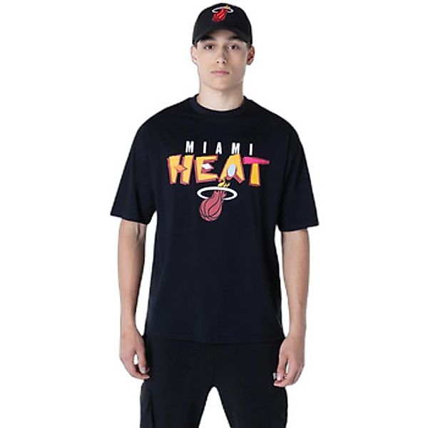 New-Era  T-Shirt T-shirt Oversize Miami Heat Graphic günstig online kaufen