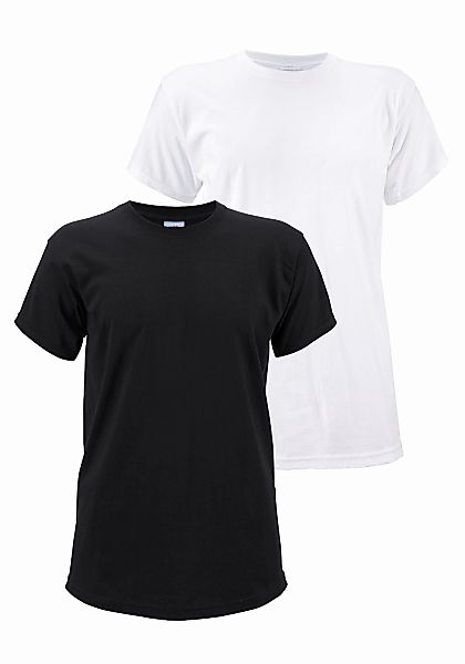 Fruit of the Loom T-Shirt, (Packung, 2 tlg.), aus reiner Baumwolle günstig online kaufen