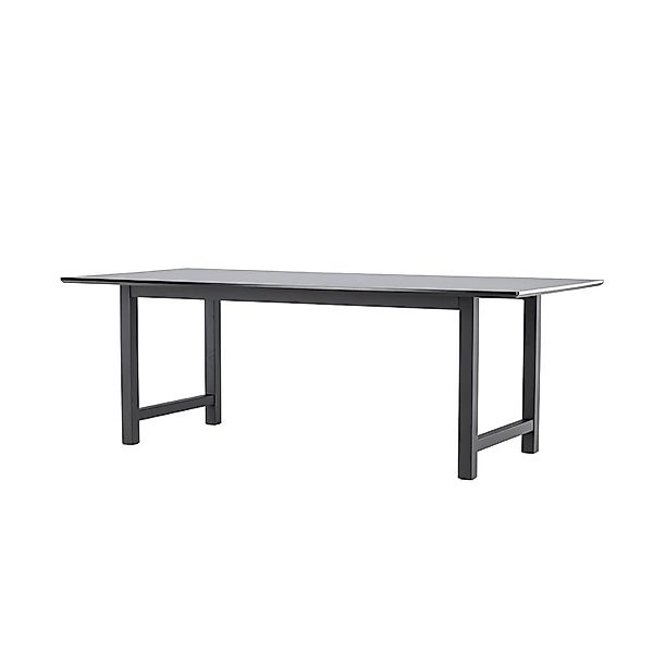 ebuy24 Esstisch Oslo Esstisch 100x220cm schwarz. (1-St) günstig online kaufen