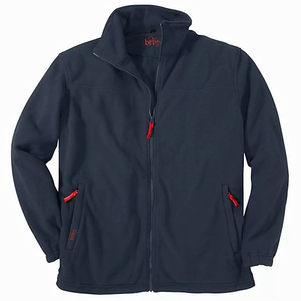 Brigg Fleecejacke Übergrößen Brigg Fleecejacke dunkelblau ohne Futter günstig online kaufen