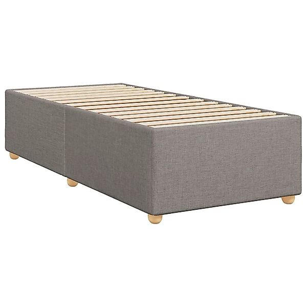 vidaXL Bett Bettgestell ohne Matratze Taupe günstig online kaufen