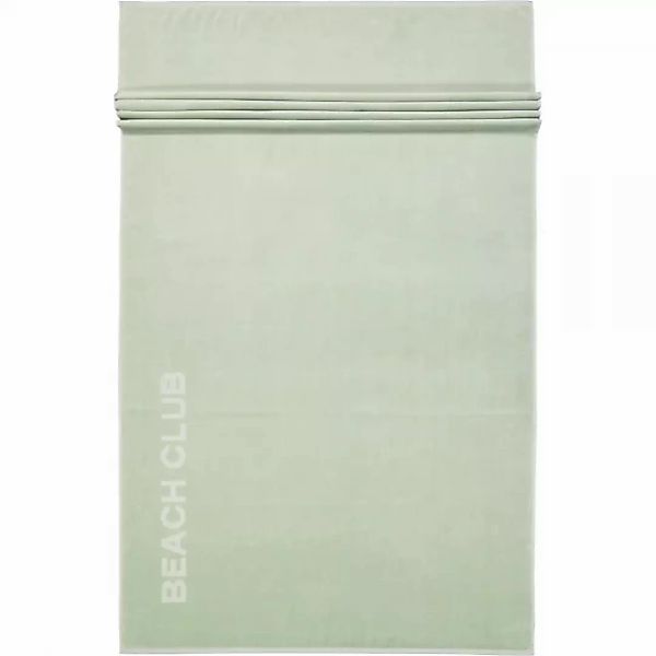 Vossen Strandtücher Beach Club - Farbe: eukalyptus - 5285 - 100x180 cm günstig online kaufen