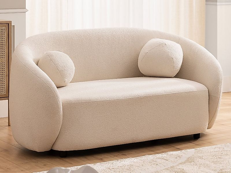S-Style Möbel 2-Sitzer Roundi Bouclé, Luxus & Moderne Kollektion günstig online kaufen