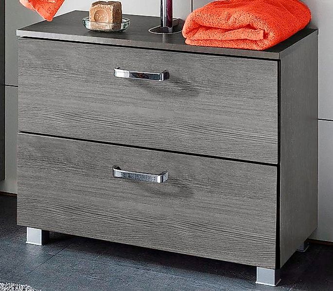 welltime Waschbeckenunterschrank "Ravenna" Breite 70 cm, Türen mit Anschlag günstig online kaufen