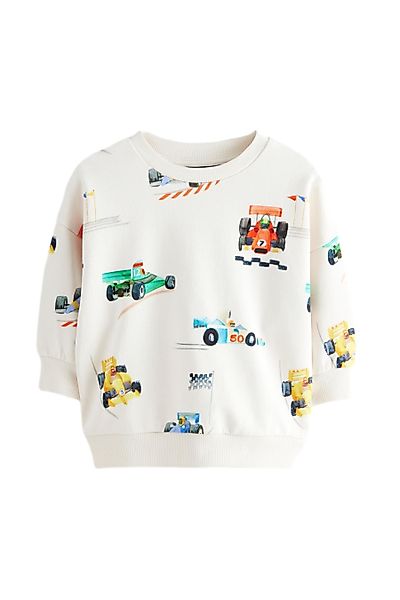 Next Sweater Gemustertes Sweatshirt aus 100 % günstig online kaufen