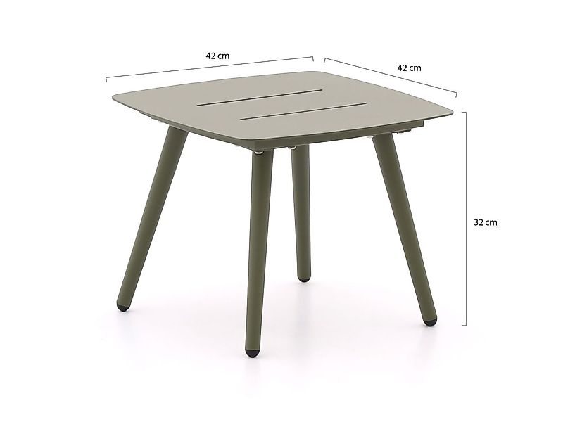 Bellagio Cino Loungetisch 42x42x32 cm günstig online kaufen