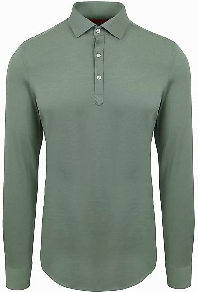 Suitable Camicia Poloshirt Grün - Größe XXL günstig online kaufen