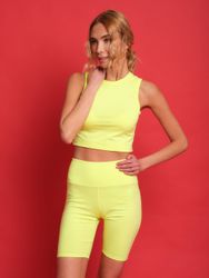 Evoni Leggings für Damen kurz Baumwolle günstig online kaufen