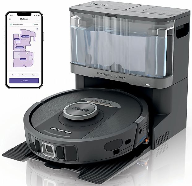 Shark Saugroboter "mit Wischfunktion PowerDetect NeverTouch Pro 2-in-1 RV28 günstig online kaufen