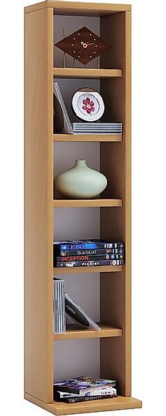 VCM Standregal Holz CD DVD Stand Aufbewahrung Deko Regal Elementa günstig online kaufen