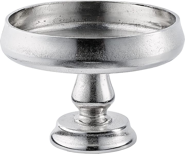 MichaelNoll Dekoschale Dekoteller Schale Aluminium Silber günstig online kaufen