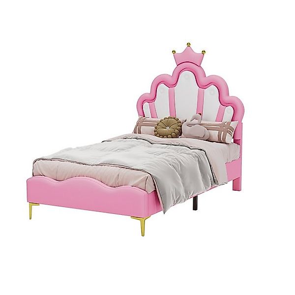 Ulife Polsterbett LED Kinderbett Einzelbett mit günstig online kaufen