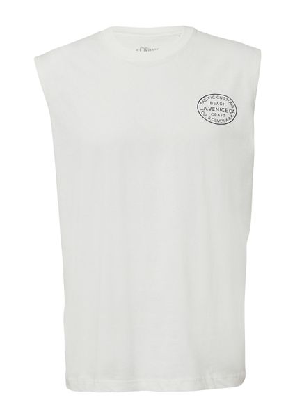s.Oliver Muskelshirt T-Shirt Jersey-Tanktop im Relaxed günstig online kaufen
