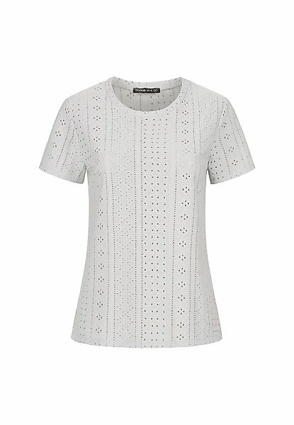 CLOUD 5IVE T-Shirt "CLOUD 5IVE T-Shirt mit Lochmuster und Rundhals" 1 Stk. günstig online kaufen