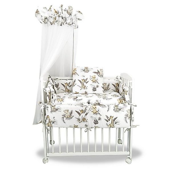 Baby-Delux Beistellbett Babybett Dschungel Beige, Stillbett 90x40 weiß höhe günstig online kaufen