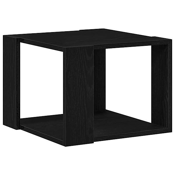 vidaXL Couchtisch Schwarz Eichen-Optik 40 x 40 x 30 cm Holzwerkstoff 862607 günstig online kaufen