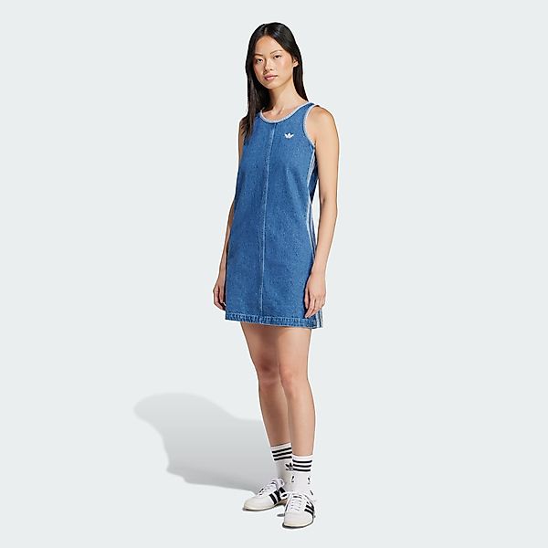 adidas Originals Midikleid ADICOLOR DENIM 3-STREIFEN günstig online kaufen