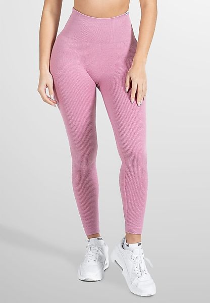Smilodox Leggings Amaze Ripp, Blickdichte Sporthose günstig online kaufen