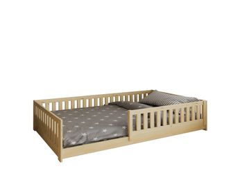 thematys Kinderbett Bodenbett mit Rausfallschutz für günstig online kaufen